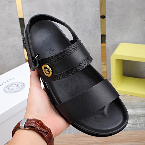 Replica Versace Sandal For Men #1237310 $56.00 USD for Wholesale