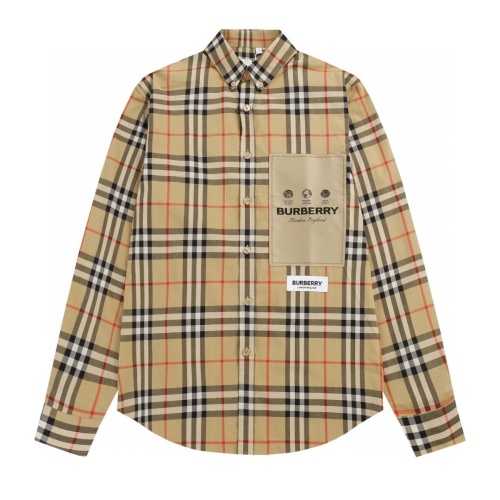 Replica Burberry Shirts Long Sleeved For Unisex #1237316, $68.00 USD, [ITEM#1237316], Replica Burberry Shirts outlet from China