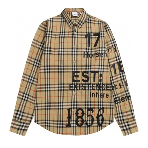 Replica Burberry Shirts Long Sleeved For Unisex #1237318, $68.00 USD, [ITEM#1237318], Replica Burberry Shirts outlet from China