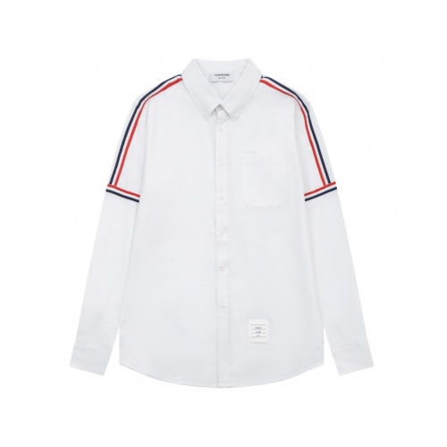 Replica Thom Browne TB Shirts Long Sleeved For Unisex #1237321, $52.00 USD, [ITEM#1237321], Replica Thom Browne TB Shirts outlet from China