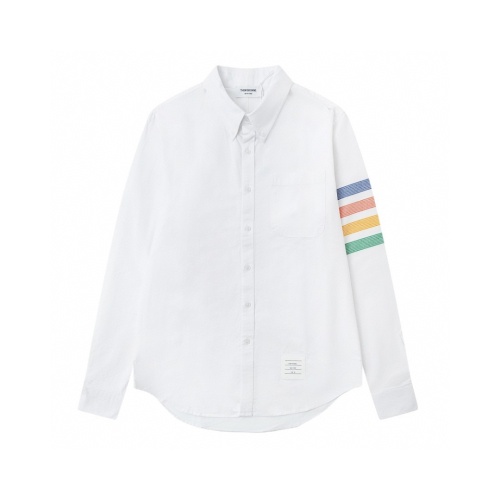 Replica Thom Browne TB Shirts Long Sleeved For Unisex #1237322, $52.00 USD, [ITEM#1237322], Replica Thom Browne TB Shirts outlet from China