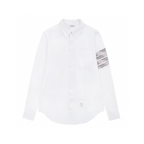 Replica Thom Browne TB Shirts Long Sleeved For Unisex #1237323, $56.00 USD, [ITEM#1237323], Replica Thom Browne TB Shirts outlet from China