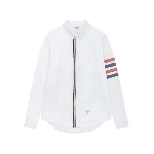 Replica Thom Browne TB Shirts Long Sleeved For Unisex #1237330, $60.00 USD, [ITEM#1237330], Replica Thom Browne TB Shirts outlet from China