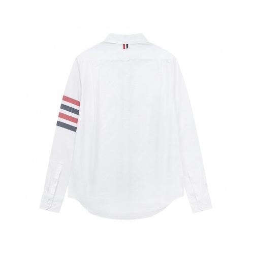 Replica Thom Browne TB Shirts Long Sleeved For Unisex #1237330 $60.00 USD for Wholesale