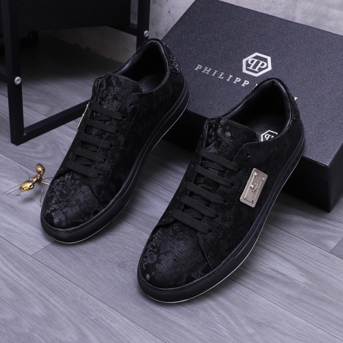 Replica Philipp Plein PP Casual Shoes For Men #1237390 $76.00 USD for Wholesale