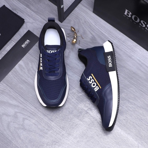 Replica Boss Casual Shoes For Men #1237436 $76.00 USD for Wholesale