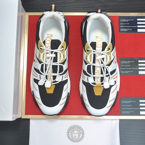 Replica Versace Casual Shoes For Men #1237477 $98.00 USD for Wholesale