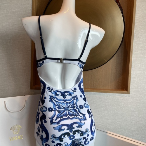 Replica Dolce & Gabbana Bathing Suits Sleeveless For Women #1237592 $41.00 USD for Wholesale