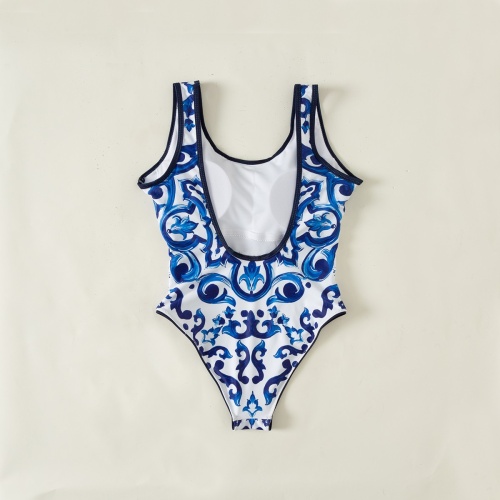 Replica Dolce & Gabbana Bathing Suits Sleeveless For Women #1237593 $41.00 USD for Wholesale