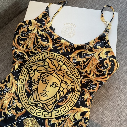 Replica Versace Bathing Suits Sleeveless For Women #1237618 $41.00 USD for Wholesale