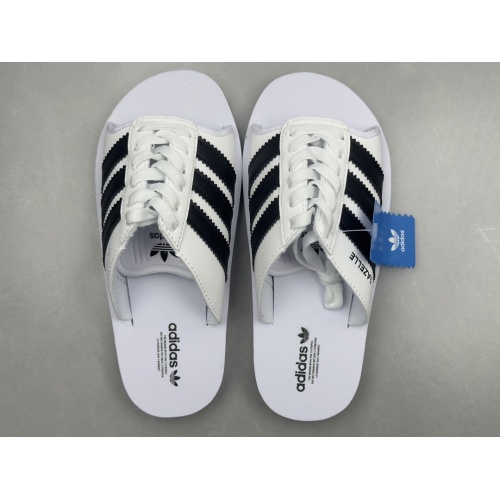 Replica Adidas Slippers For Women #1237633, $56.00 USD, [ITEM#1237633], Replica Adidas Slippers outlet from China