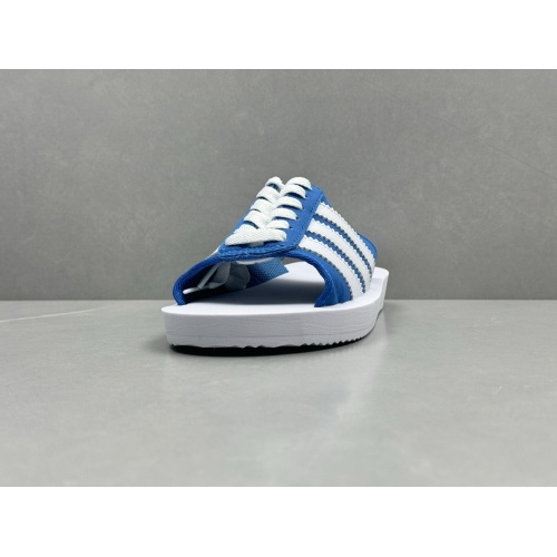 Replica Adidas Slippers For Women #1237637 $56.00 USD for Wholesale