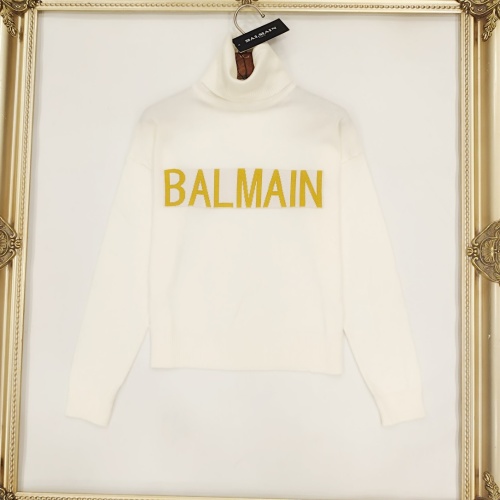 Replica Balmain Sweaters Long Sleeved For Women #1237659, $56.00 USD, [ITEM#1237659], Replica Balmain Sweaters outlet from China