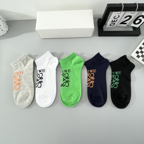 Replica Loewe Socks #1237713 $25.00 USD for Wholesale