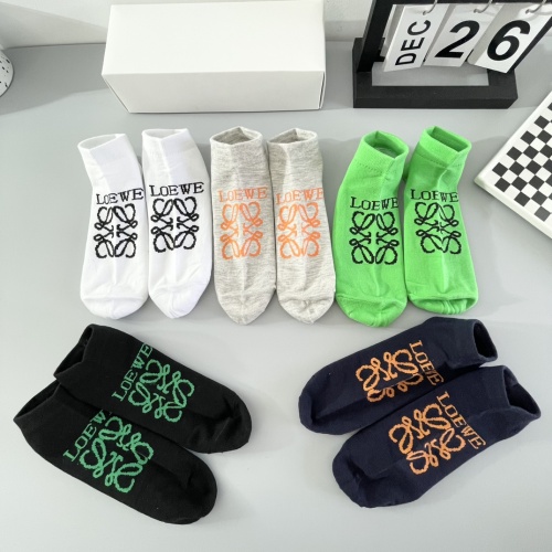 Replica Loewe Socks #1237713 $25.00 USD for Wholesale