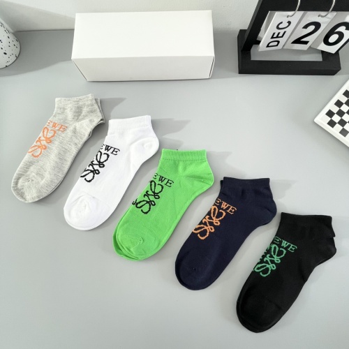 Replica Loewe Socks #1237713 $25.00 USD for Wholesale