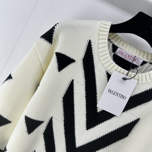 Replica Valentino Sweaters Long Sleeved For Women #1237730 $96.00 USD for Wholesale