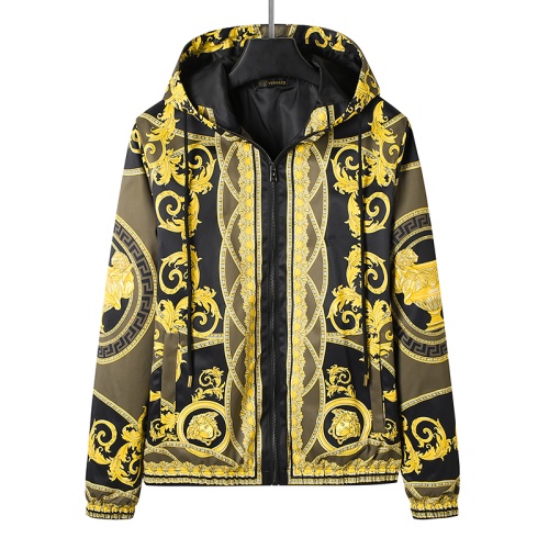 Replica Versace Jackets Long Sleeved For Men #1237781, $52.00 USD, [ITEM#1237781], Replica Versace Jackets outlet from China