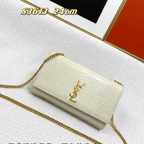 Replica Yves Saint Laurent YSL AAA Quality Messenger Bags For Women #1237891, $88.00 USD, [ITEM#1237891], Replica Yves Saint Laurent YSL AAA Messenger Bags outlet from China