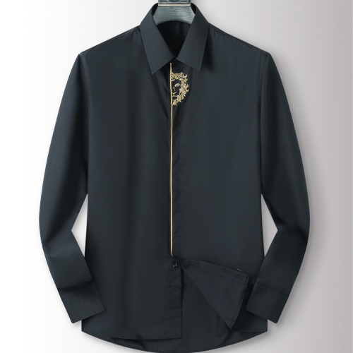 Replica Versace Shirts Long Sleeved For Men #1238291, $41.00 USD, [ITEM#1238291], Replica Versace Shirts outlet from China