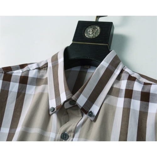 Replica Burberry Shirts Long Sleeved For Men #1238304 $34.00 USD for Wholesale