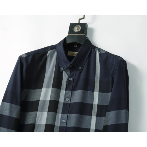 Replica Burberry Shirts Long Sleeved For Men #1238309 $34.00 USD for Wholesale