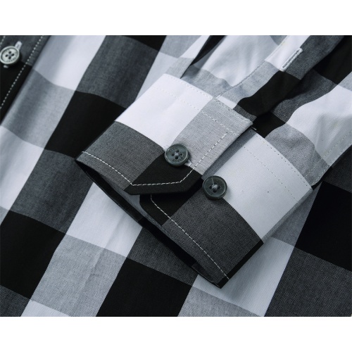 Replica Burberry Shirts Long Sleeved For Men #1238312 $34.00 USD for Wholesale