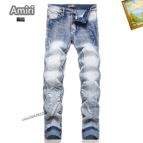 Replica Amiri Jeans For Men #1238329, $48.00 USD, [ITEM#1238329], Replica Amiri Jeans outlet from China