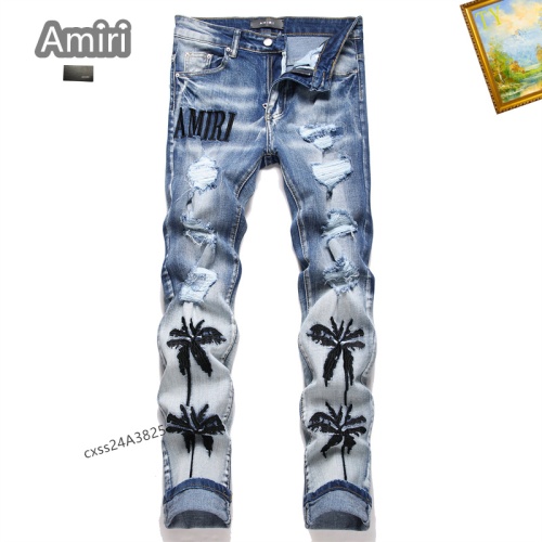 Replica Amiri Jeans For Men #1238350, $48.00 USD, [ITEM#1238350], Replica Amiri Jeans outlet from China