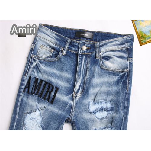 Replica Amiri Jeans For Men #1238350 $48.00 USD for Wholesale