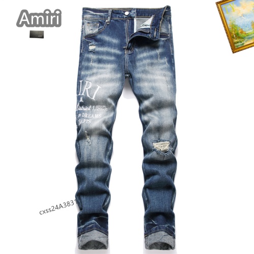 Replica Amiri Jeans For Men #1238352, $48.00 USD, [ITEM#1238352], Replica Amiri Jeans outlet from China