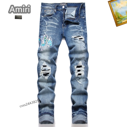 Replica Amiri Jeans For Men #1238356, $48.00 USD, [ITEM#1238356], Replica Amiri Jeans outlet from China