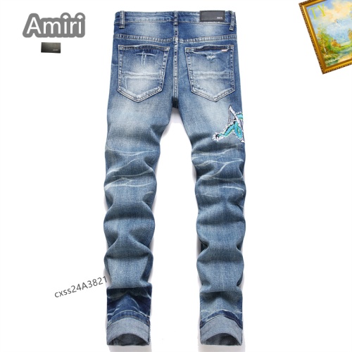 Replica Amiri Jeans For Men #1238356 $48.00 USD for Wholesale