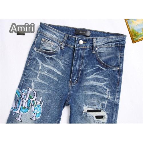 Replica Amiri Jeans For Men #1238356 $48.00 USD for Wholesale