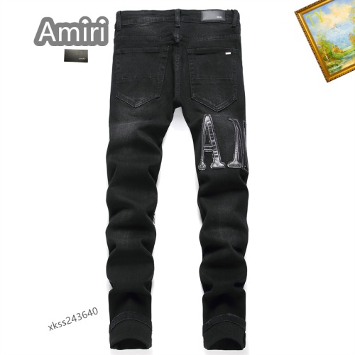 Replica Amiri Jeans For Men #1238364 $48.00 USD for Wholesale