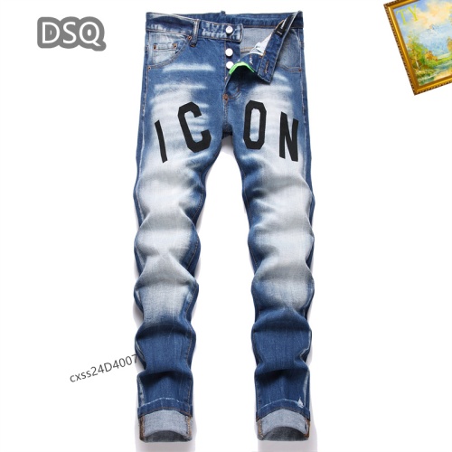 Replica Dsquared Jeans For Men #1238370, $48.00 USD, [ITEM#1238370], Replica Dsquared Jeans outlet from China