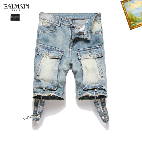 Replica Balmain Jeans For Men #1238377, $42.00 USD, [ITEM#1238377], Replica Balmain Jeans outlet from China