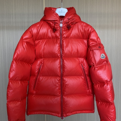 Replica Moncler Down Feather Coat Long Sleeved For Unisex #1238523 $160.00 USD for Wholesale