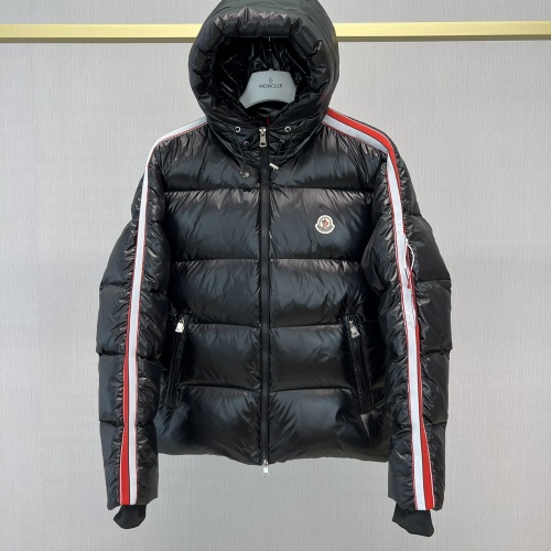 Replica Moncler Down Feather Coat Long Sleeved For Men #1238533 $160.00 USD for Wholesale