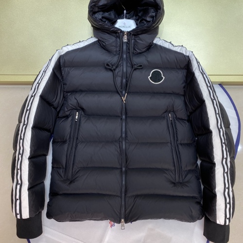 Replica Moncler Down Feather Coat Long Sleeved For Men #1238535, $160.00 USD, [ITEM#1238535], Replica Moncler Down Feather Coat outlet from China