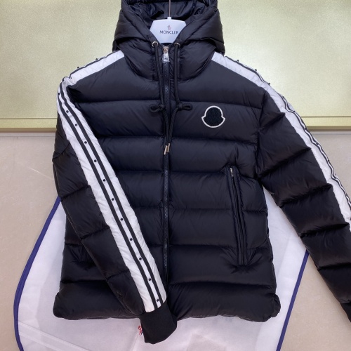 Replica Moncler Down Feather Coat Long Sleeved For Men #1238535 $160.00 USD for Wholesale