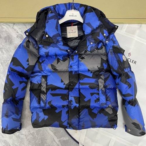 Replica Moncler Down Feather Coat Long Sleeved For Men #1238537, $160.00 USD, [ITEM#1238537], Replica Moncler Down Feather Coat outlet from China