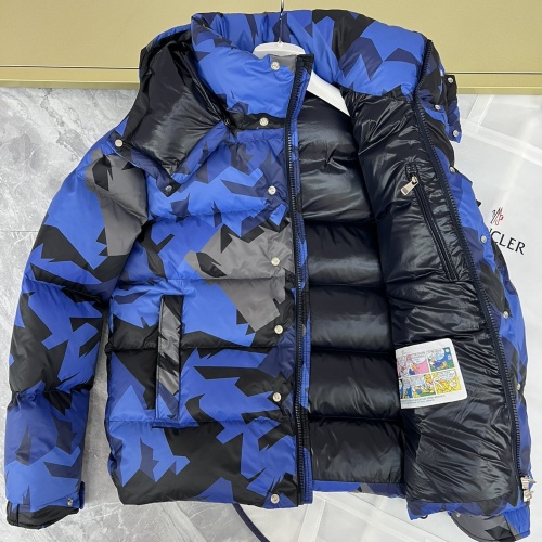 Replica Moncler Down Feather Coat Long Sleeved For Men #1238537 $160.00 USD for Wholesale