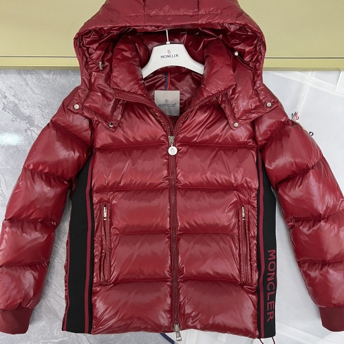 Replica Moncler Down Feather Coat Long Sleeved For Men #1238545 $160.00 USD for Wholesale