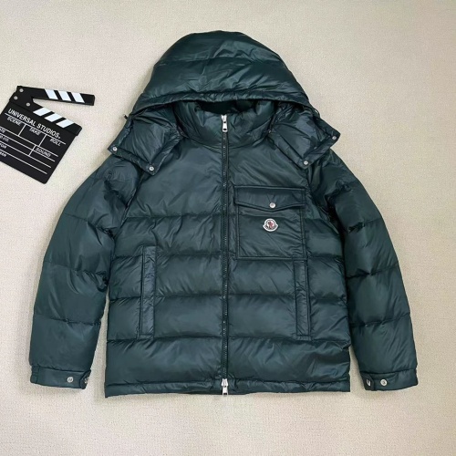 Replica Moncler Down Feather Coat Long Sleeved For Men #1238547, $160.00 USD, [ITEM#1238547], Replica Moncler Down Feather Coat outlet from China