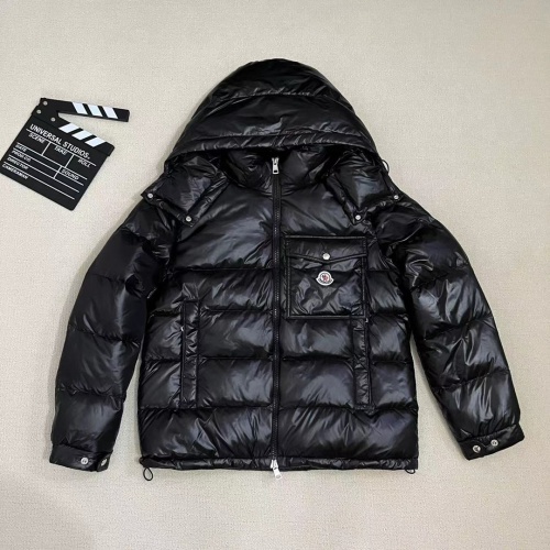 Replica Moncler Down Feather Coat Long Sleeved For Men #1238548, $160.00 USD, [ITEM#1238548], Replica Moncler Down Feather Coat outlet from China