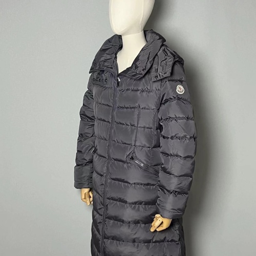 Replica Moncler Down Feather Coat Long Sleeved For Women #1238550 $170.00 USD for Wholesale