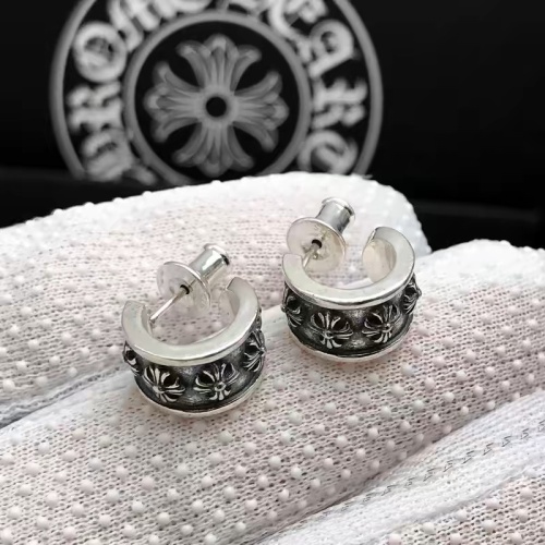 Replica Chrome Hearts Earrings #1238640 $29.00 USD for Wholesale