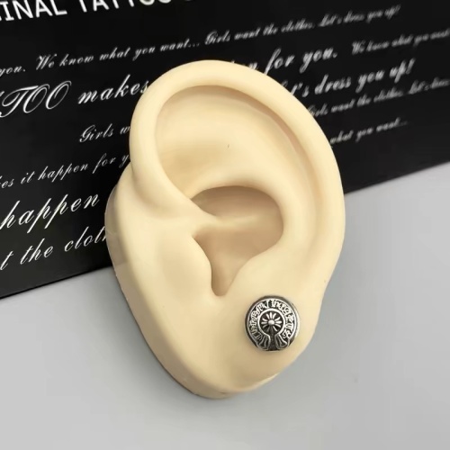 Replica Chrome Hearts Earrings #1238641 $29.00 USD for Wholesale