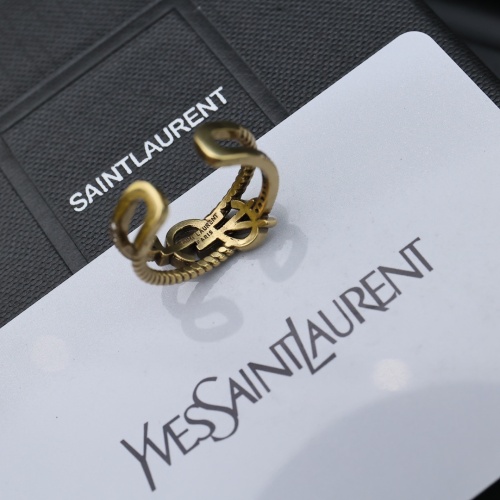 Replica Yves Saint Laurent YSL Rings #1238746 $25.00 USD for Wholesale